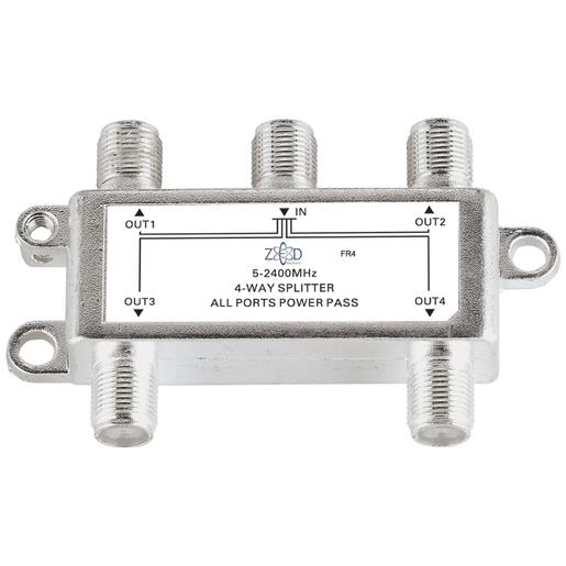 ZED electronic Antenski razdjelnik 1 ulaz - 4 izlaza, 5-2400MHz - FR4
