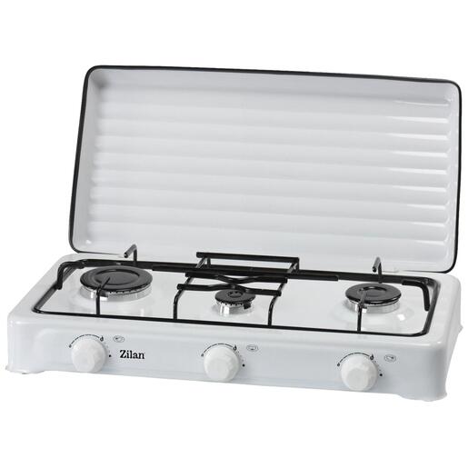 Zilan Plinski rešo sa 3 plamenika, 2300W - ZLN0032/WH