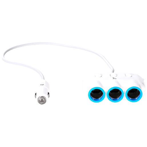 hoco. Auto punjač / razdjeljnik za smartphone, 2 x USB, 5V / 3.1 A - C1