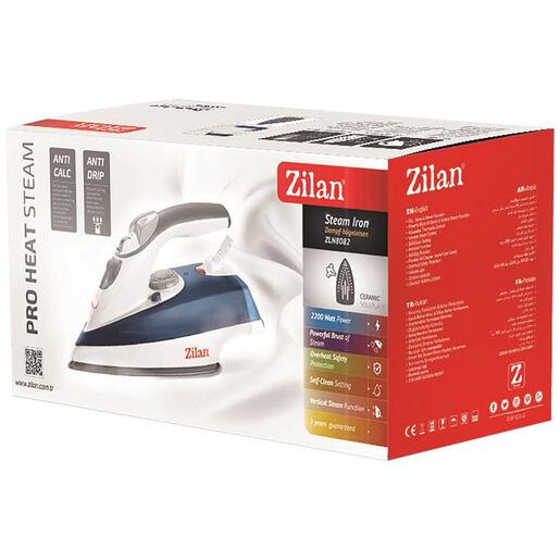 Zilan Glačalo na paru, 2200W, AntiCalc - ZLN8082