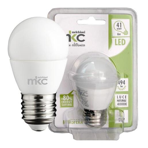 MKC Žarulja,LED 6W, E27, 4000K,220V AC,prirodno bijela svjetlost - LED MINISFERA E27/6W-N