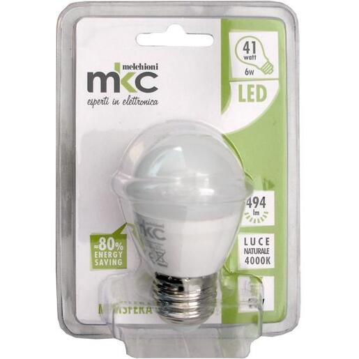 MKC Žarulja,LED 6W, E27, 4000K,220V AC,prirodno bijela svjetlost - LED MINISFERA E27/6W-N
