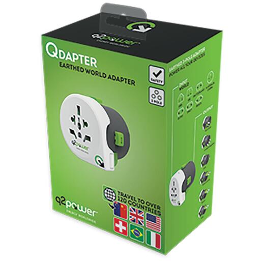 q2power Adapter, strujni, univerzalni - QDAPTER