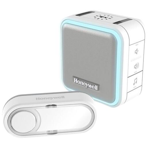 Honeywell Zvono bežično. kućno, 6 melodije, mute timer, bijela boja - DC515E