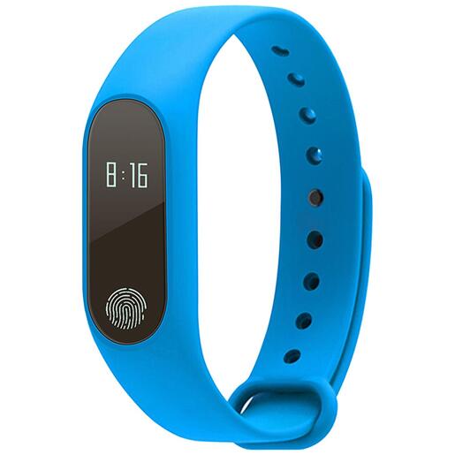 Meanit SAT pametni, Fitness,  OLED, vodootporan, plavi - M6 plavi