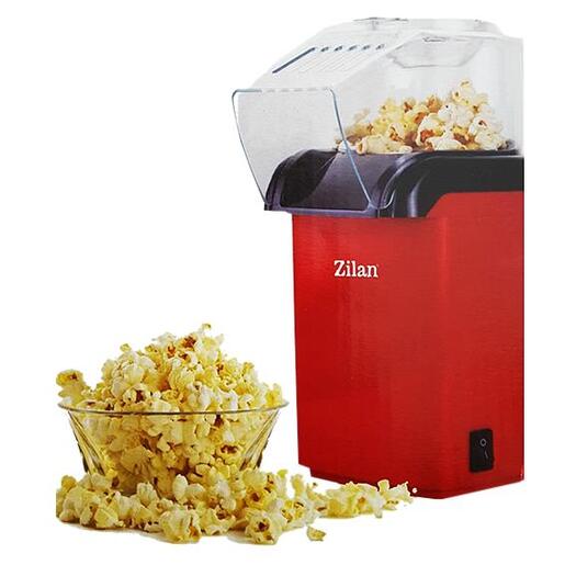 Zilan Aparat za kokice, 1200W, crveni - ZLN8044 RED