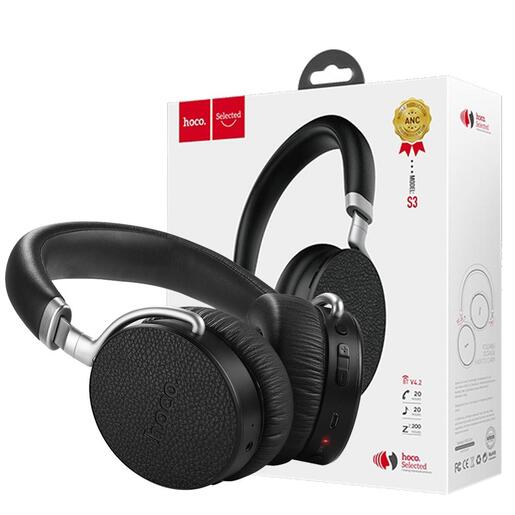 hoco. Slušalice bežične / žične, ANC Poništavanje buke, Bluetooth - S3 Nature sound