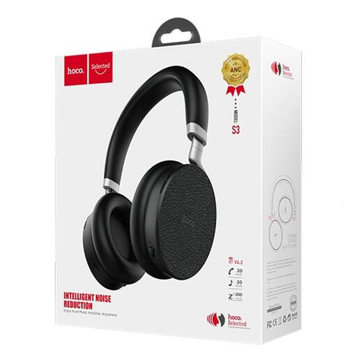 hoco. Slušalice bežične / žične, ANC Poništavanje buke, Bluetooth - S3 Nature sound