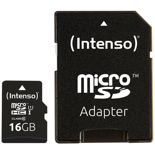 (Intenso) Micro SDHC/SDXC kartica 16GB Class 10, UHS-I +adapter, Pro - MicroSD 16GB Class10 UHS-I Pro