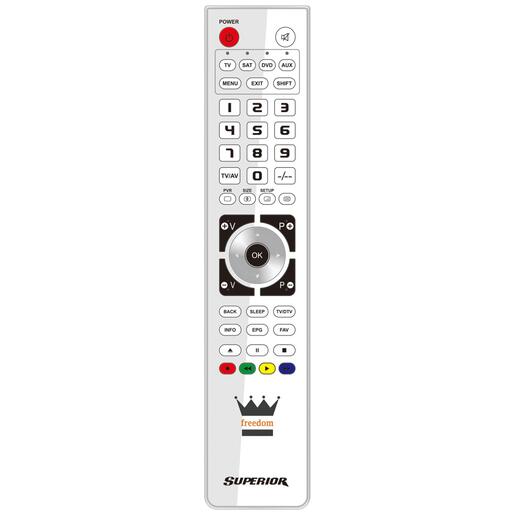 Superior Daljinski upravljač, za 4 uređaja, PC programiranje - SUPERIOR 4:1 FREEDOM - white