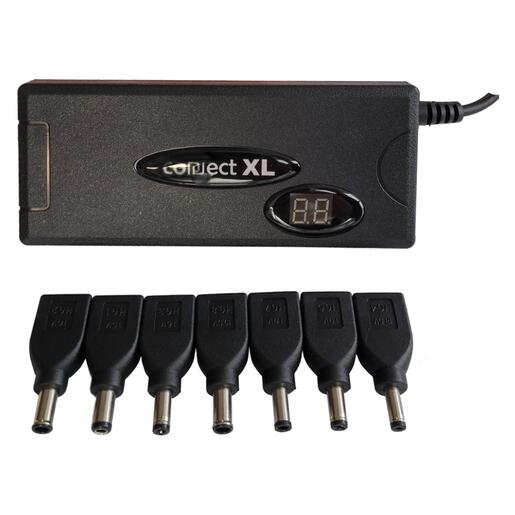 Connect XL Adapter za laptop,univerzalni, 90W, 2u1 AC+Auto, LCD display - CXL-PN90C