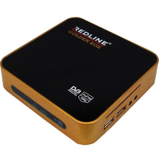 REDLINE Prijemnik satelitski DVB-S2 + IPTV Box, FullHD - GOLDEN BOX Unlimited