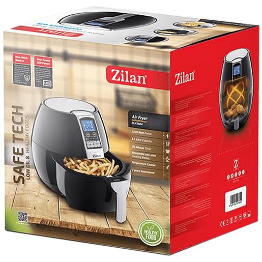 Zilan Friteza na vrući zrak, 1500 W, zapremina posude 3.5 lit. - ZLN3604