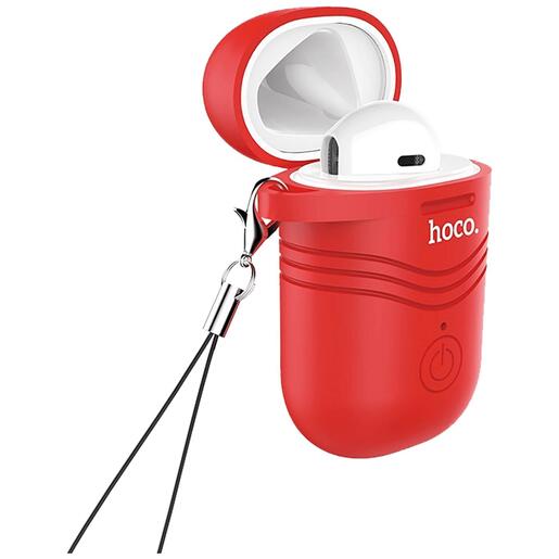 hoco. Slušalica bežična sa mikrofonom, BT v5.0, crvena torbica - E39 Admire sound/RD sleeve