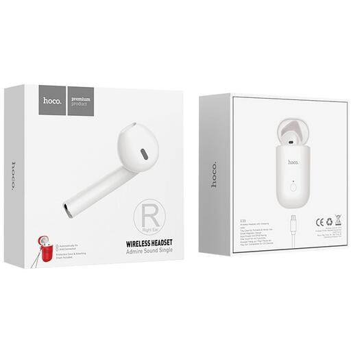 hoco. Slušalica bežična sa mikrofonom, BT v5.0, crvena torbica - E39 Admire sound/RD sleeve
