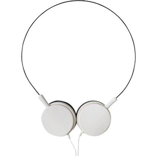 SAL Slušalice, stereo,  3,5mm, okretljivi zvučnici, bijele - HPH 6/WH