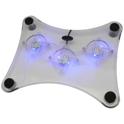 Connect XL Hladnjak za laptop 4D, 3 ventilatora, konekcija USB - CXL-FN100