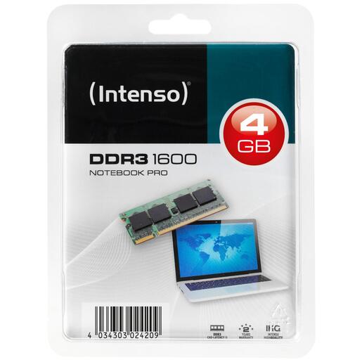(Intenso) Memorija DDR3 SO-DIMM 4GB@1600MHz, CL11 - DDR3 Notebook 4GB/1600MHz