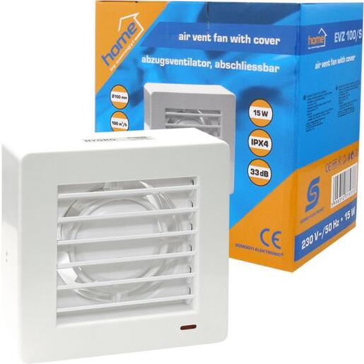 home Aspirator ugradbeni za ventilaciju 150x150mm - EVZ 100/S