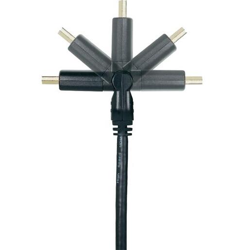 ZED electronic HDMI kabel, 1.8 met, ver. 1.4, 4K, 3D, HEC, HDCP, ARC - HDMI2/1.8