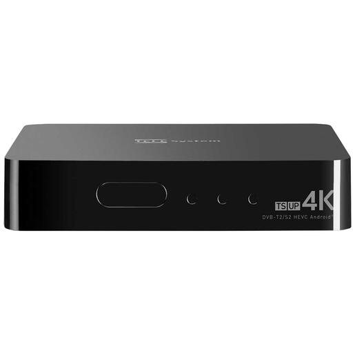 TELE System Prijemnik combo, Android 7.1, DVB-S2/T2/C, 4K, HEVC/10 bit - TS UP4K