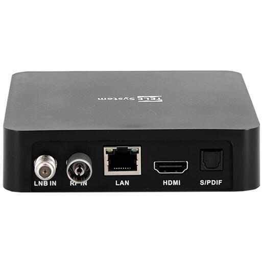 TELE System Prijemnik combo, Android 7.1, DVB-S2/T2/C, 4K, HEVC/10 bit - TS UP4K