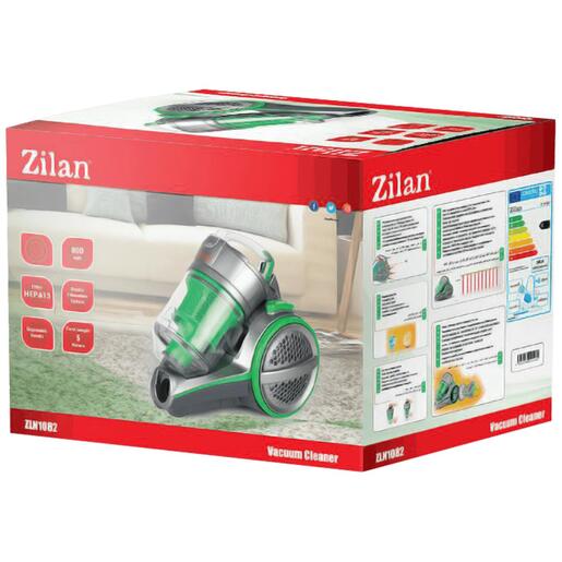 Zilan Usisavač sa posudom, 1400W, HEPA filter, Dual Cyclonic - ZLN1082