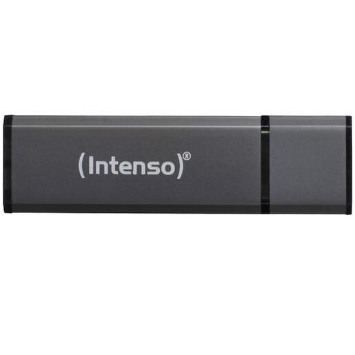 (Intenso) USB Flash drive 64GB Hi-Speed USB 2.0, ALU Line - USB2.0-64GB/Alu-a