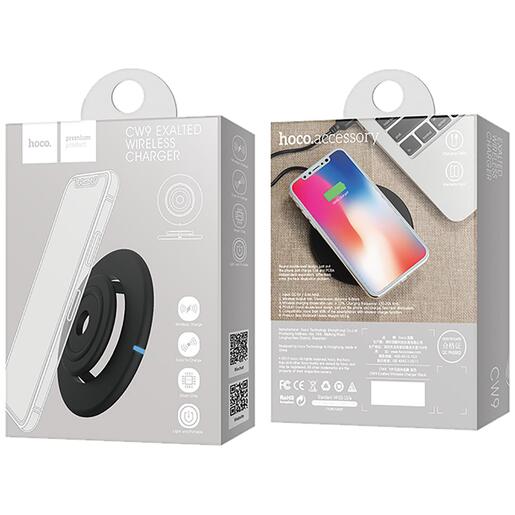 hoco. Punjač bežični, univerzalni, za smartphone - CW9 Exalted Wireless charger