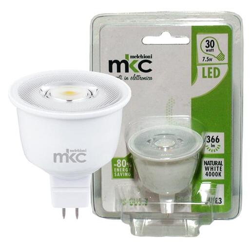MKC Žarulja, LED 7.5W, 4000K,12V DC, prirodno bijela svjetlost  - LED MR1638 GU5.3/7.5W-N
