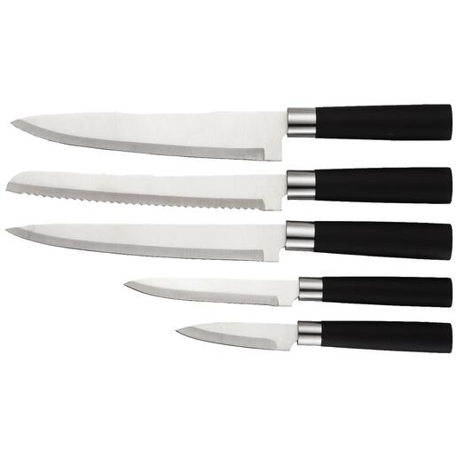 Zilan Noževi, set sa stalkom, 6/1, Retro - ZLN1609