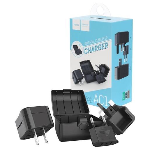 hoco. Punjač kućni, univerzalni, EU/UK/US/AU, 1 x USB, 3 A - AC1 Universal Charger