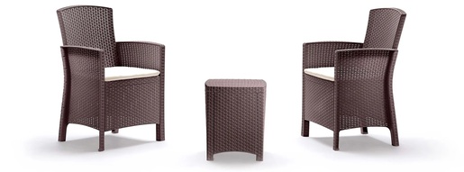 BICA garnitura set LIDO TERRACE - smeđa