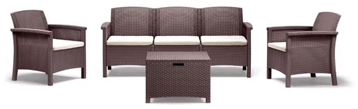 BICA garnitura set VENEZIA 3 - smeđa