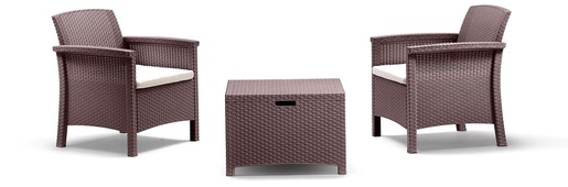 BICA garnitura set VENEZIA TERRACE  - smeđa