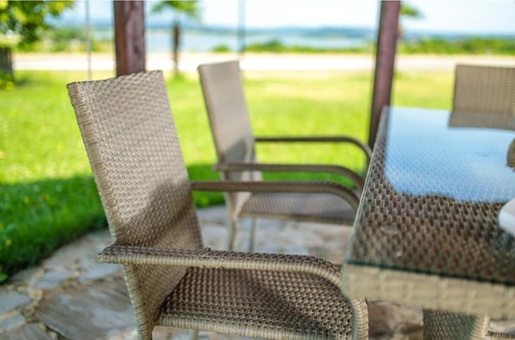 Green Bay vrtna stolica Bay – siva