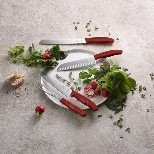 Victorinox Swiss nož za kruh Classic 21cm, crveni 1195