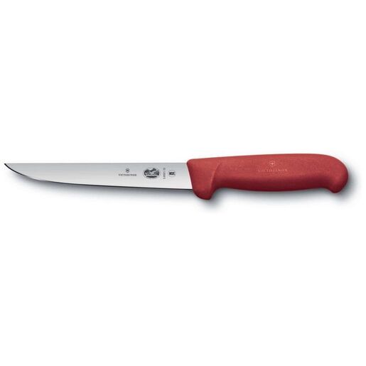 Victorinox Swiss mesarski nož za otkoštavanje Fibrox Boning 15cm, crveni 1191
