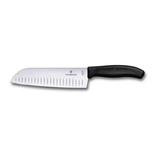 Victorinox Swiss kuhinjski nož Santoku Swiss Classic 17cm, crna 1214