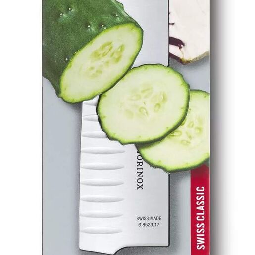 Victorinox Swiss kuhinjski nož Santoku Swiss Classic 17cm, crna 1214