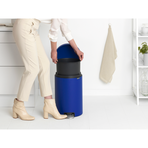 Brabantia pedal kanta za smeće 20l, mineral plava 195