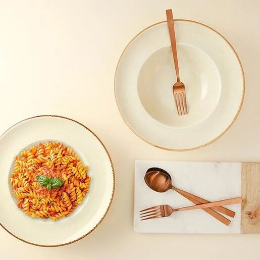 Porland tanjir za pastu Seasons 26cm, bež 1178