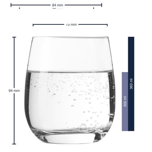Leonardo Germany čaša za vodu Tivoli WH Tumbler, 360ml 1068
