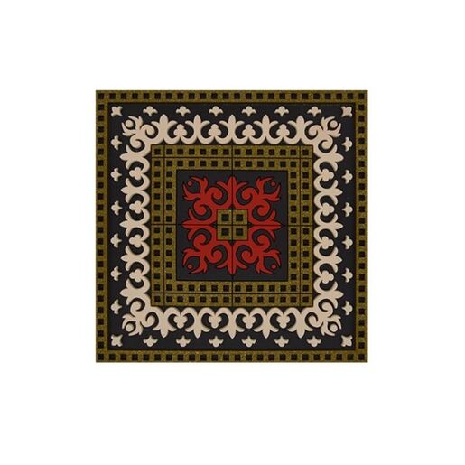 Images d'Orient PVC podmetač za čašu Sejjadeh Zen Red 1113