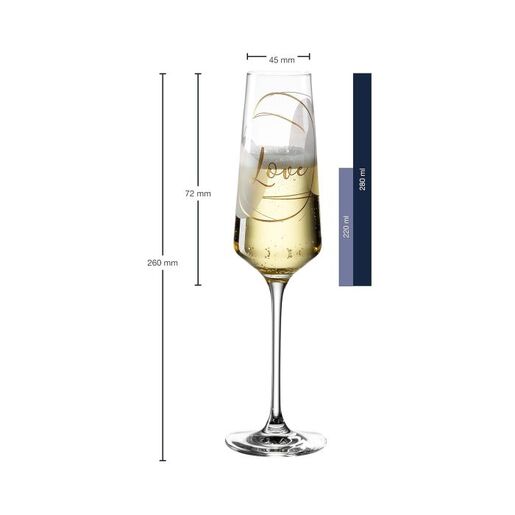 Leonardo Germany čaše za šampanjac, poklon pakovanje - set 2, 1362