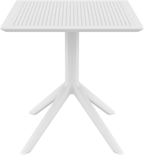 SIESTA vrtni set - 2 Air XL stolice + Sky stol Ø 70 - crno/žuto/bijela