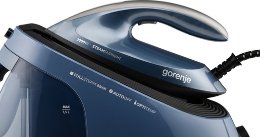 GORENJE parni generator SGD3000BBK, 8 bara, 480 g/min, OptiTemp, 1.5 L