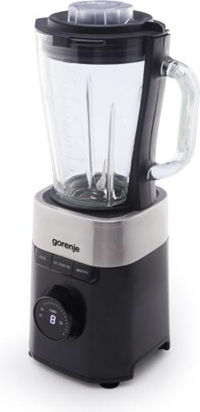 GORENJE blender B1000DE, 1000 W, 6 oštrica, staklena posuda, 3 programa