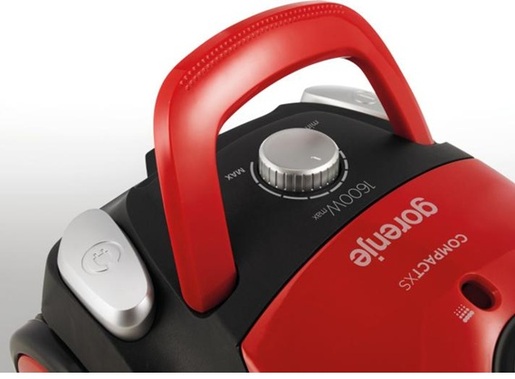 GORENJE usisivač s vrećicom VC1615CXR, 1600 W, kapacitet vrećice 2 L