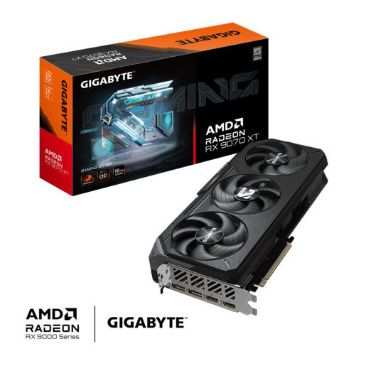 GIGABYTE grafička kartica AMD Radeon RX 9070 XT GAMING OC 16GB GDDR6, 256bit 2xHDMI, 2xDP